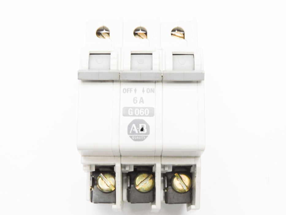 ALLEN BRADLEY 1492-CB3G060 SER. A 6A 480VAC (AS PICTURED) UNMP