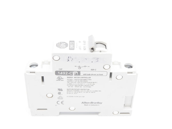 ALLEN BRADLEY 1492-CB1G040 SER. C 4A 277VAC NSNP