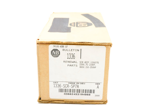 ALLEN BRADLEY 1336-SCR-SP7A SER. A 230/460V (BR/WH) NSFS