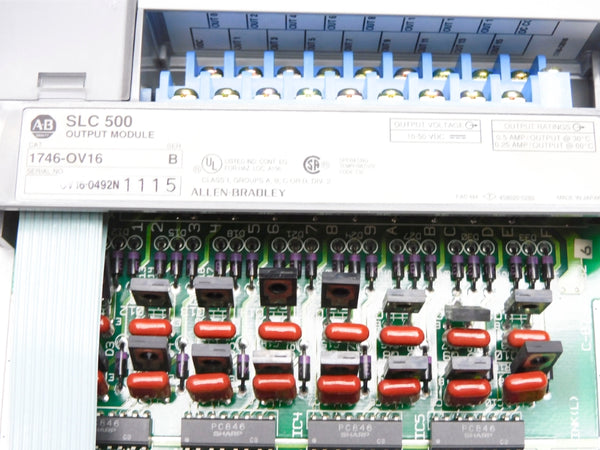 ALLEN BRADLEY 1746-OV16 SER. B UNMP