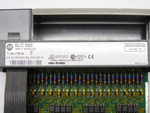 ALLEN BRADLEY 1746-ITB16 SER. C UNMP