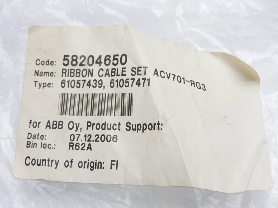 ABB ACV701-RG3 58204650 NSMP