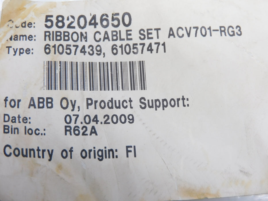 ABB ACV701-RG3 58204650 NSNP