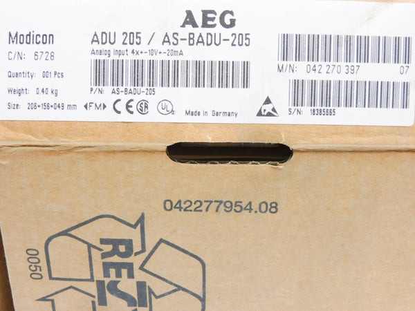 AEG ADU205/AS-BADU-205 NSMP