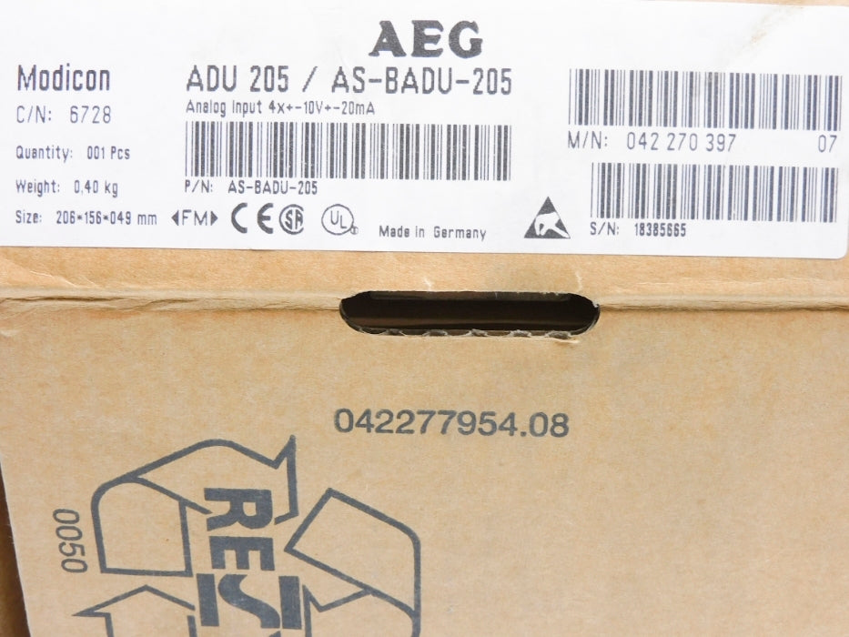 AEG ADU205/AS-BADU-205 NSMP