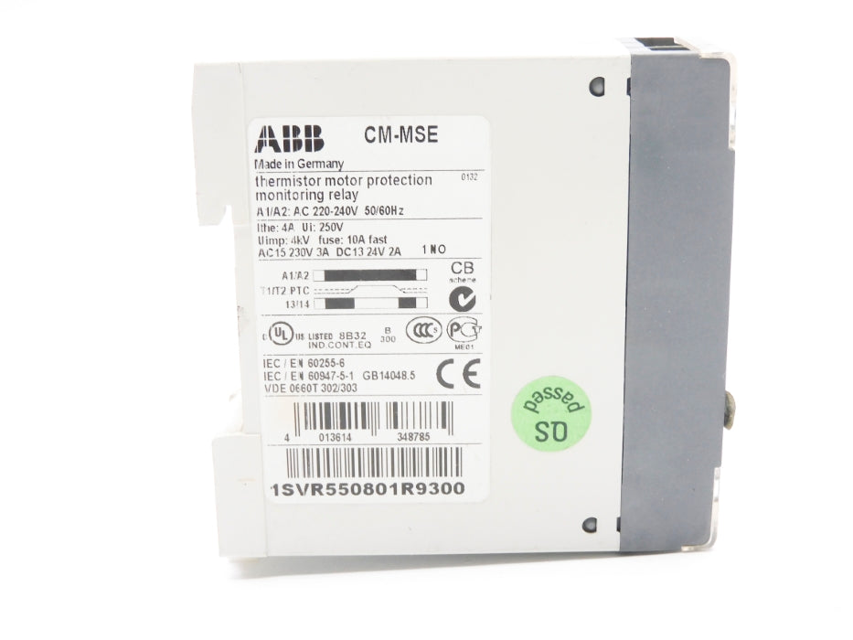 ABB 1SVR550801R9300 CM-MSE 220-240V 10A UNMP