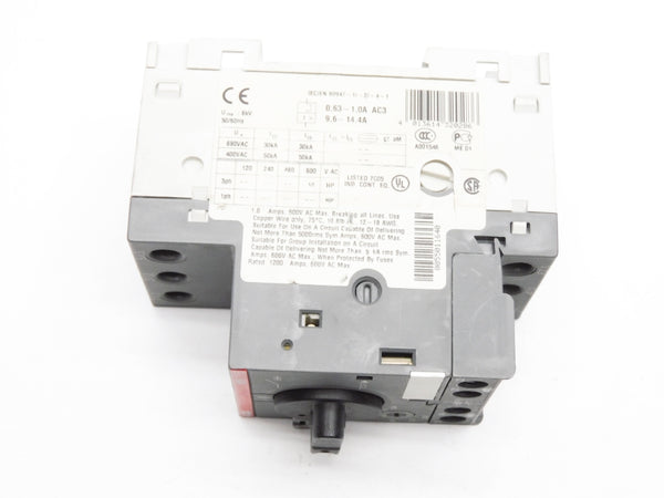 ABB MS116 690VAC 0.63-1.0A UNMP