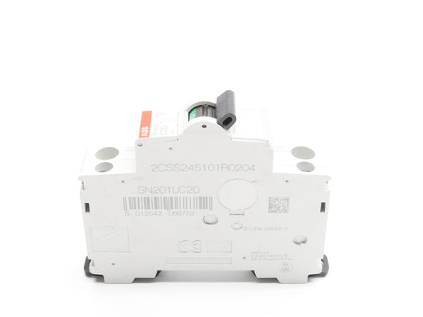 ABB 2CSS245101R0204 SN201L-C20 20A 230V NSNP