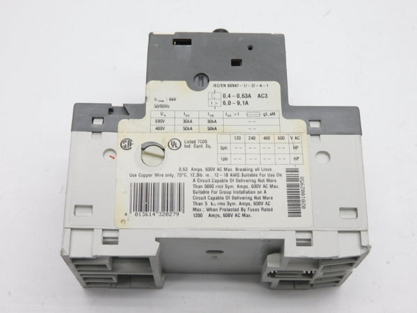 ABB MS116-0.63 690V 0.4-0.63A NSNP