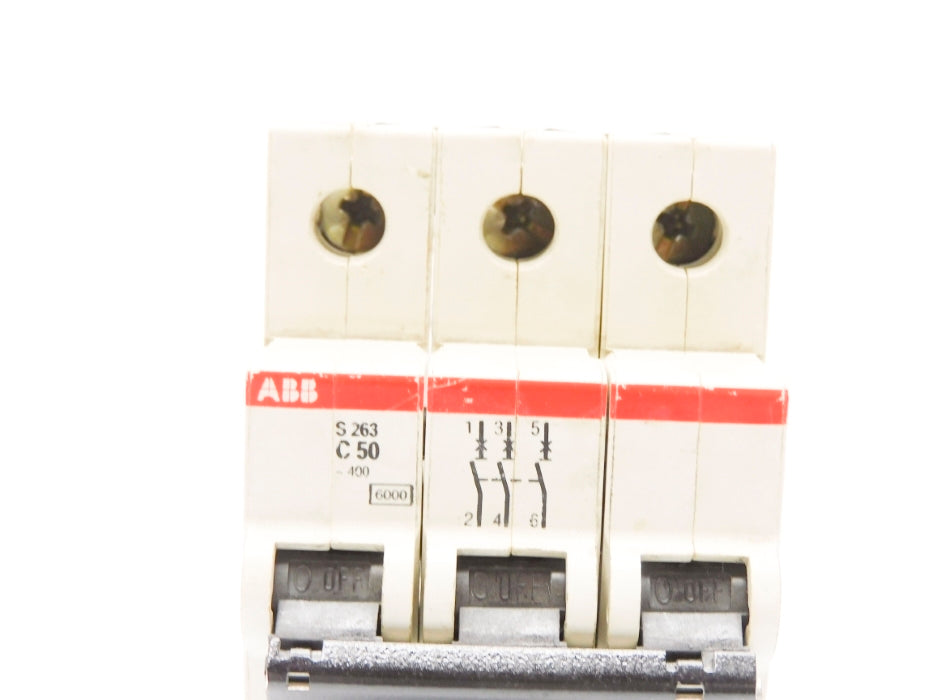 ABB S263-C50 50A 400V UNMP