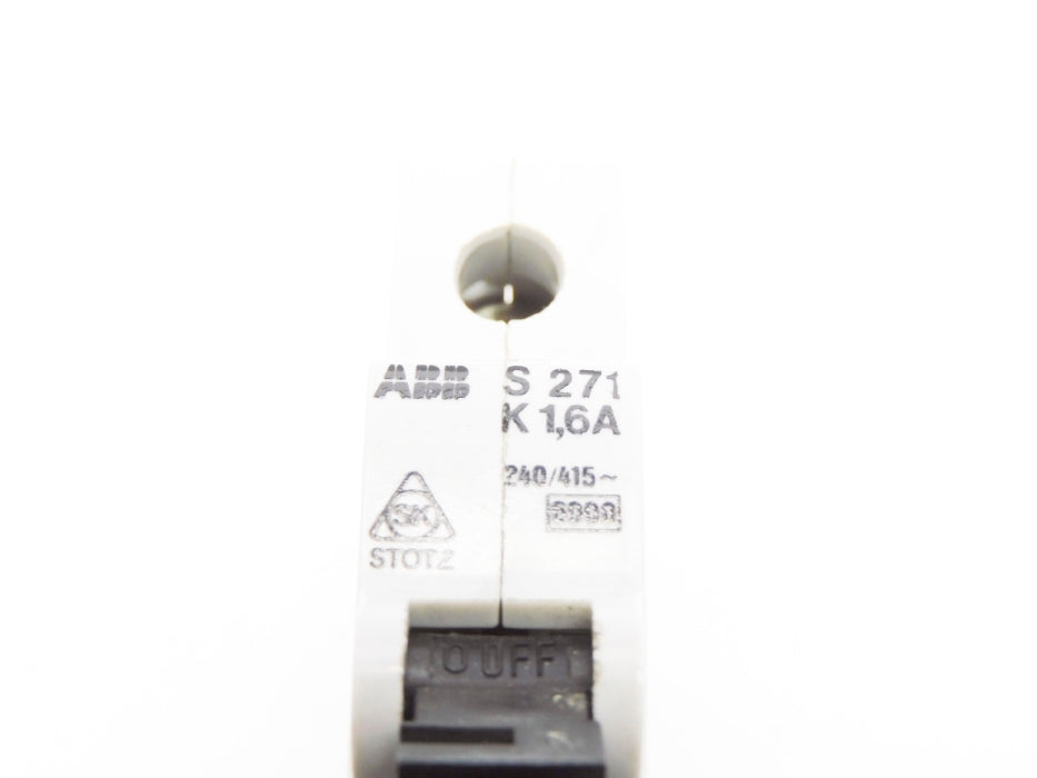 ABB S271-K1.6A 1.6A 240/415V UNMP