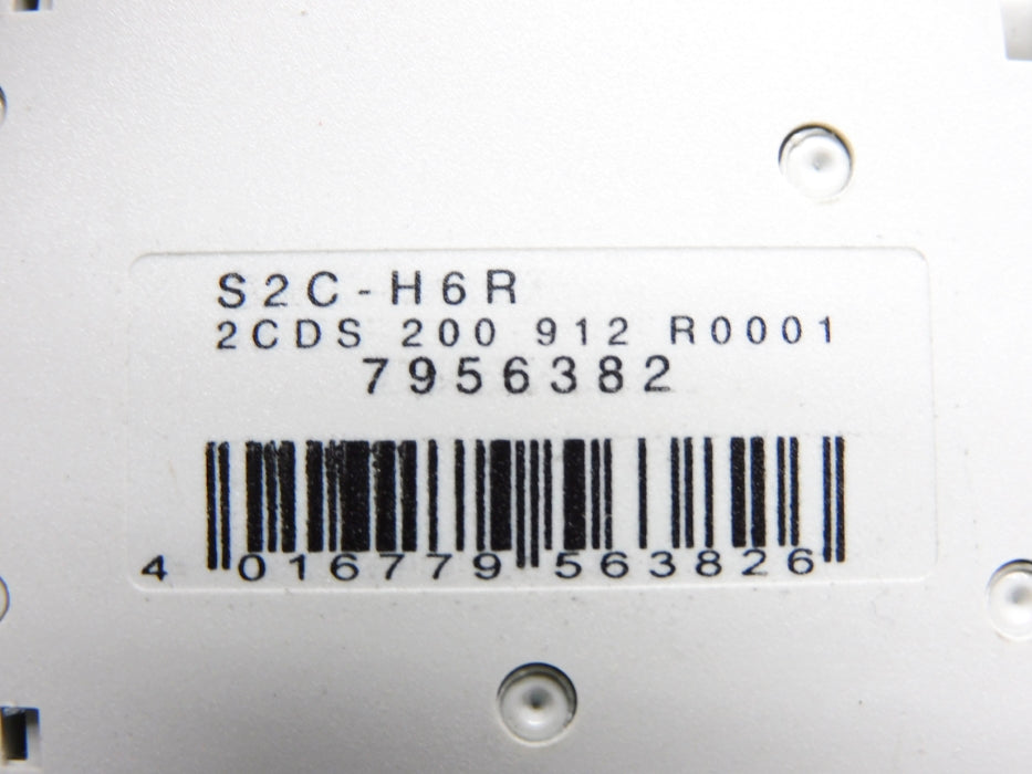 ABB 2CDS200912R0001 S2C-H6R NSNP