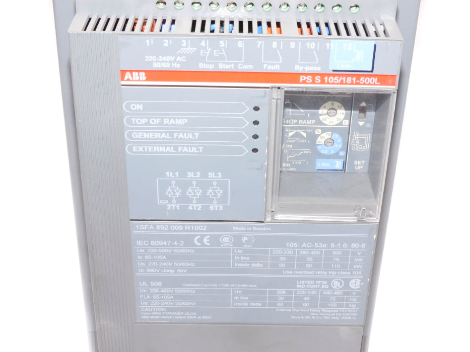 ABB 1SFA892009R1002 PSS105/181-500L NUPI