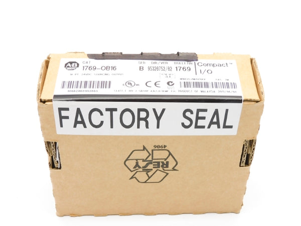 ALLEN BRADLEY 1769-OB16 SER. B F/W 3.1 24VDC DATE: 2011 NSFS