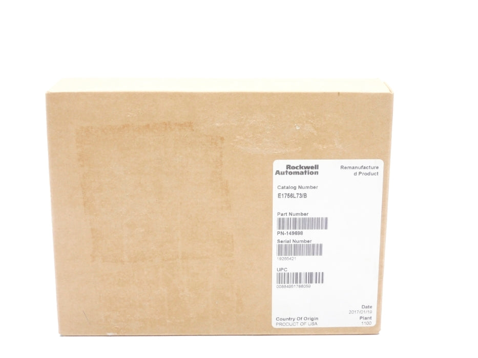 ALLEN BRADLEY 1756-L73 SER. B REMAN