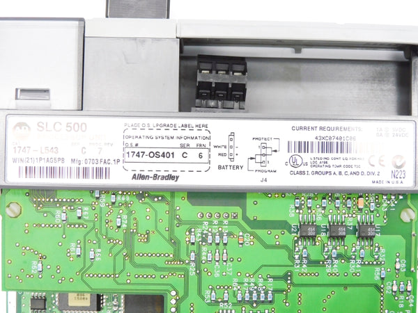 ALLEN BRADLEY 1747-L543 SER. C F/W 6 NSNP