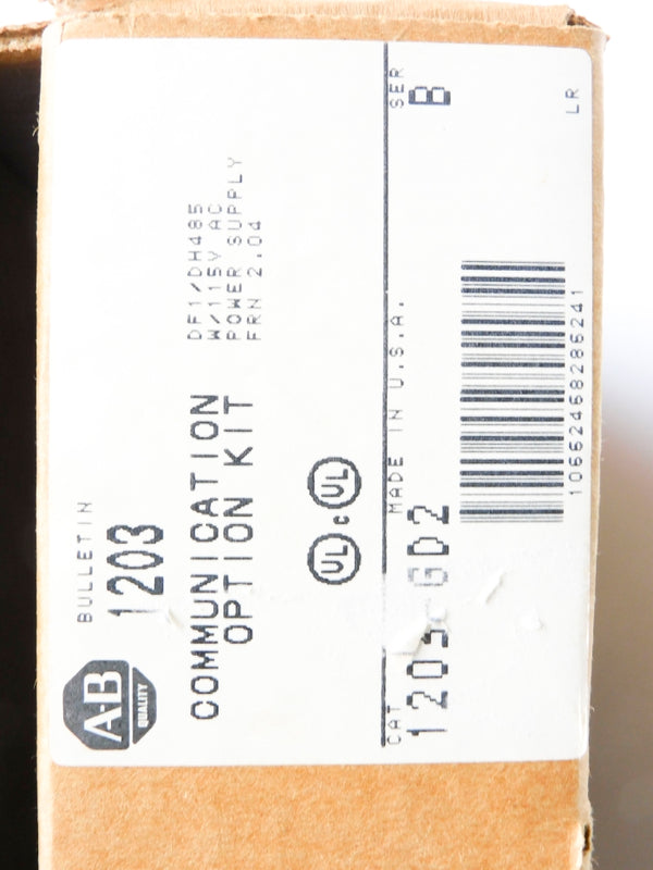 ALLEN BRADLEY 1203-GD2 SER. B F/W 2.04 NSMP
