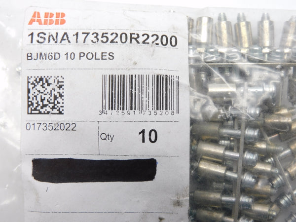 ABB 1SNA173520R2200 BJM6D (PKG OF 10) NSMP