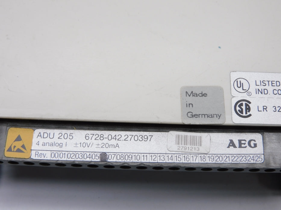 AEG 6728-042.270397 ADU205 UNMP