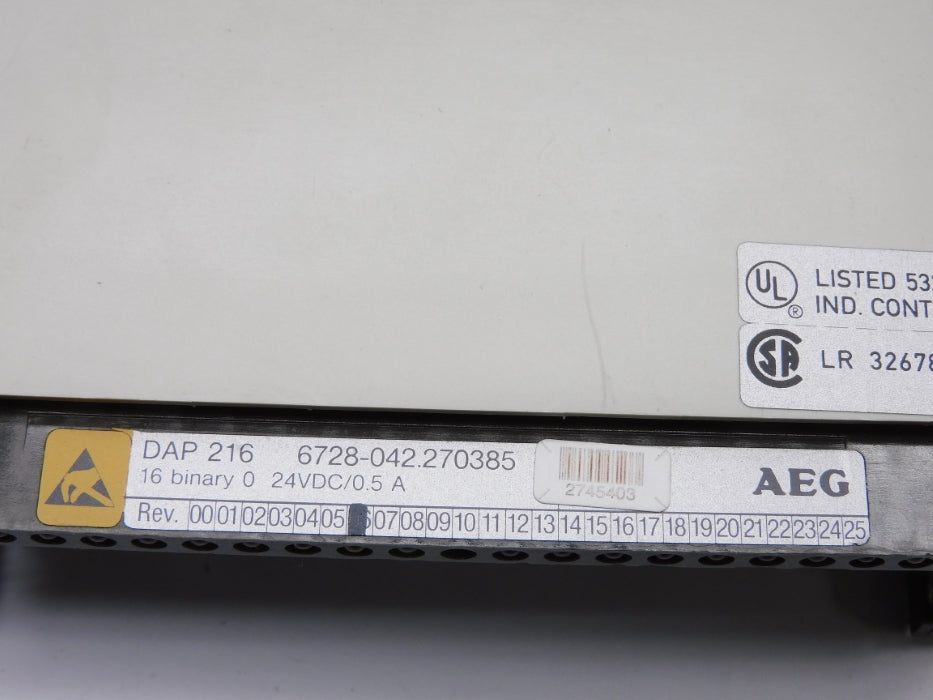 AEG 6728-042.270385 DAP216 UNMP