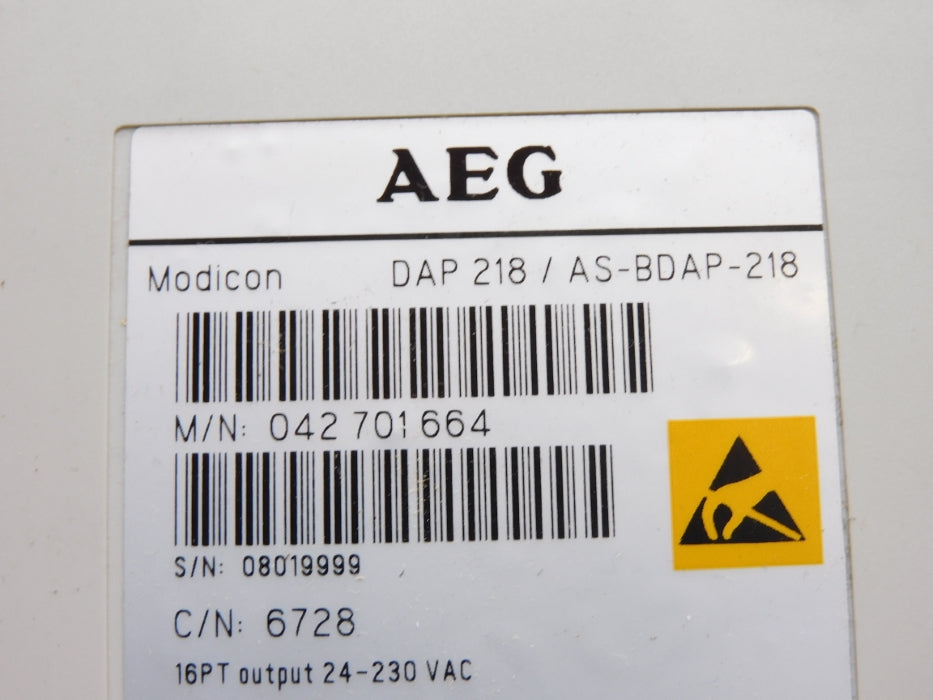 AEG DAP218/AS-BDAP-218 UNMP