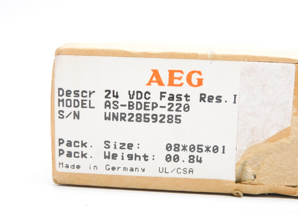 AEG AS-BDEP-220 6728-042.272591 NSMP