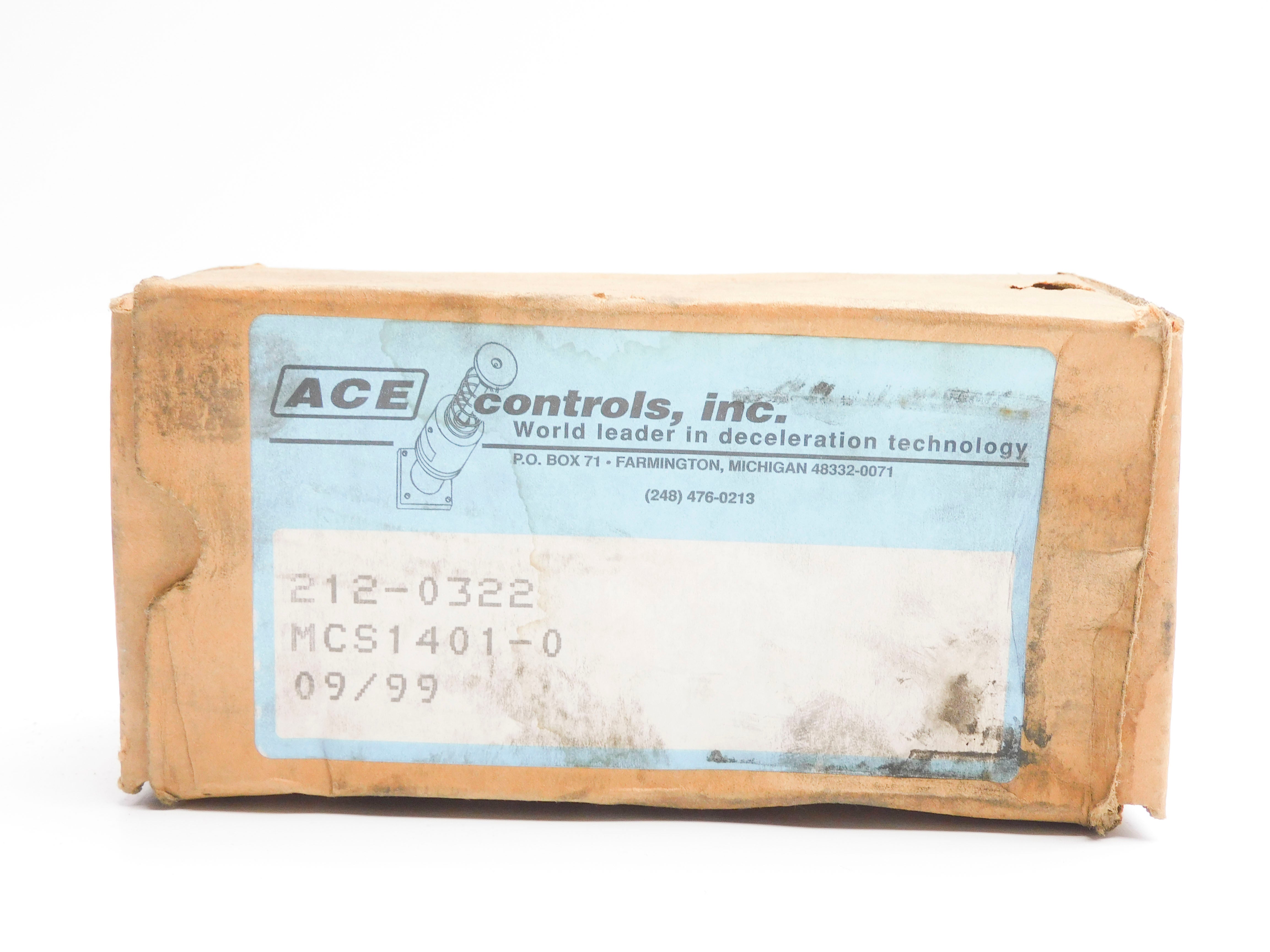 ACE CONTROLS MCS1401-0 212-0322 NSMP