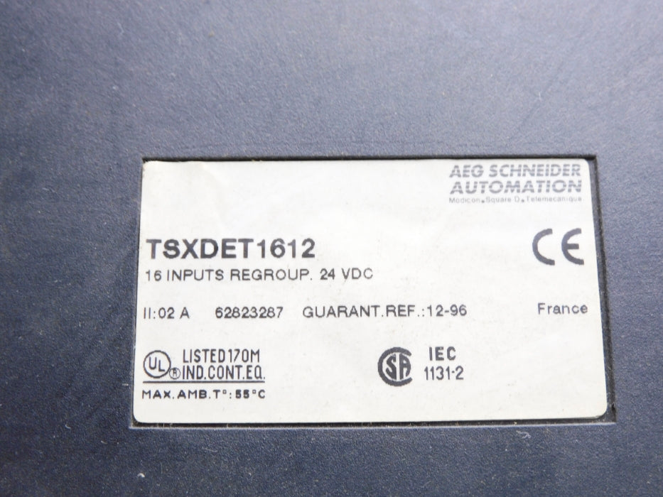AEG SCHNEIDER TSXDET1612 UNMP