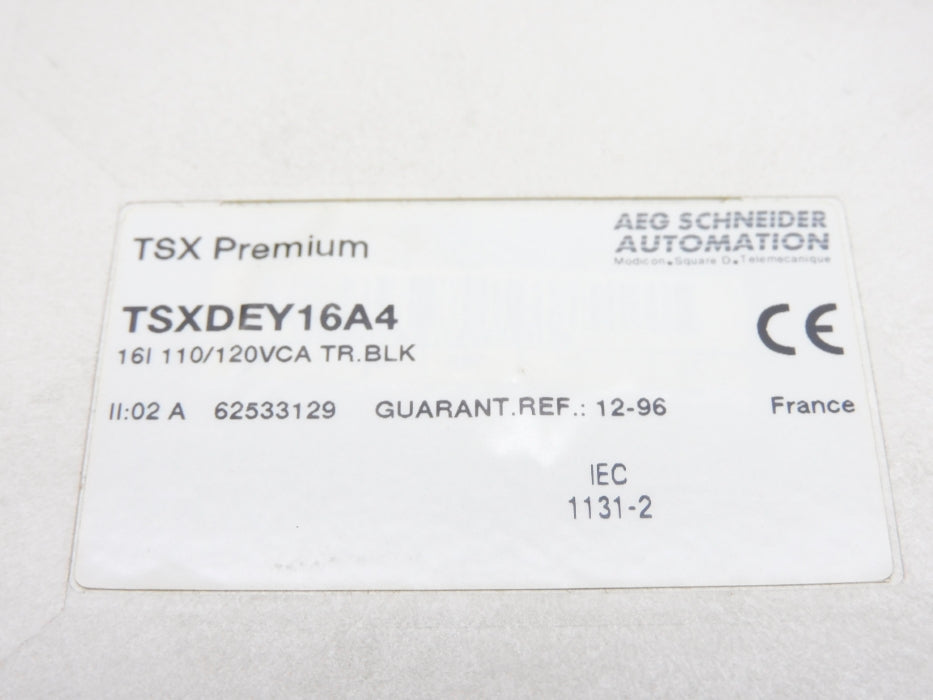 AEG SCHNEIDER TSXDEY16A4 UNMP