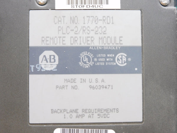ALLEN BRADLEY 1770-RD1 NSNP