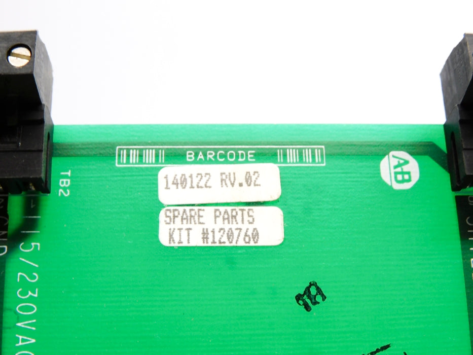 ALLEN BRADLEY 120760 140122 REV. 02 UNMP