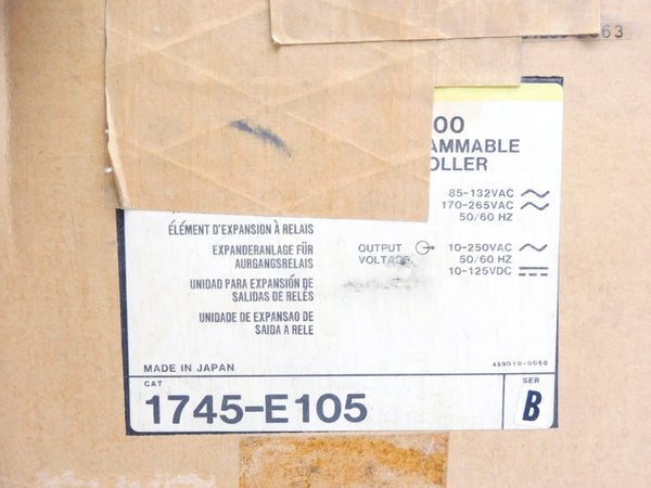 ALLEN BRADLEY 1745-E105 SER. B NSMP
