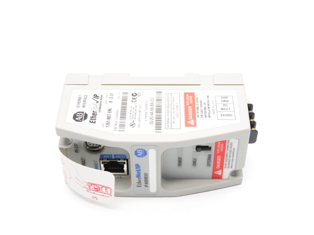 ALLEN BRADLEY 1761-NET-ENI SER. B F/W 2.31 NSMP