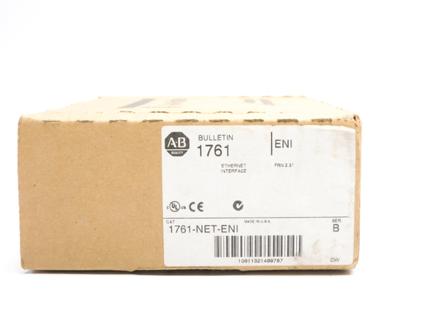 ALLEN BRADLEY 1761-NET-ENI SER. B F/W 2.31 NSMP