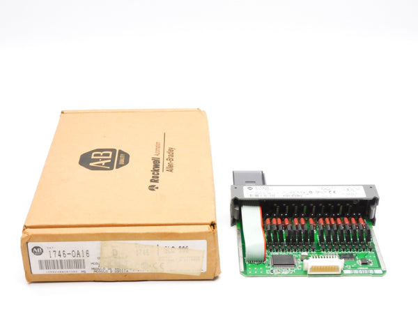 ALLEN BRADLEY 1746-OA16 SER. D (NO DOOR/TERMINAL) NSMP