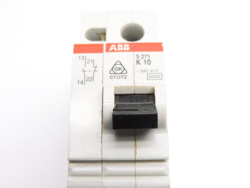 ABB S271-K10 10A 240/415 NSNP