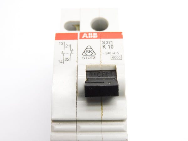 ABB S271-K10 10A 240/415 NSNP