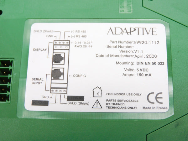 ADAPTIVE E9920-1112 UNMP