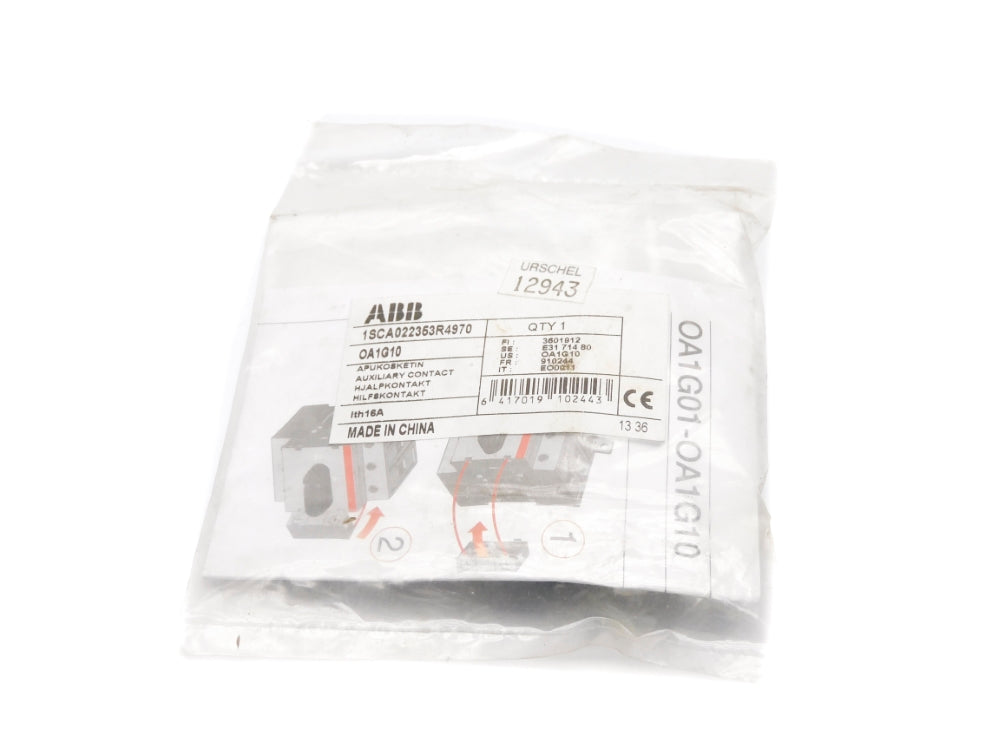 ABB OA1G10 1SCA022353R4970 600VAC 10A NSMP