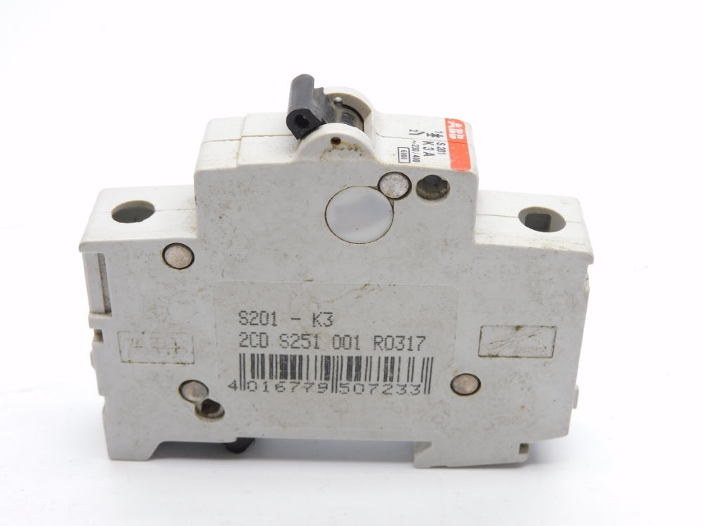 ABB 2CDS251001R0317 S201-K3 3A 230/400V UNMP