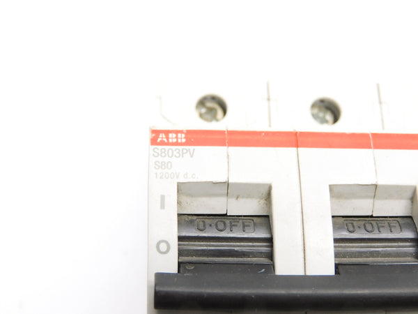 ABB S803PV-S80 80A 1200VDC UNMP