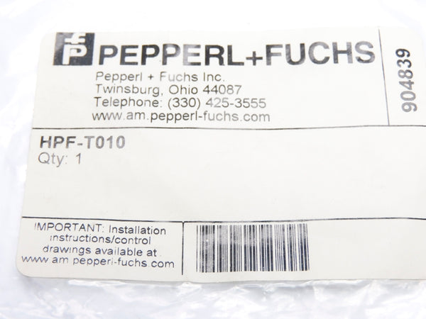 PEPPERL+FUCHS HPF-T010 NSMP