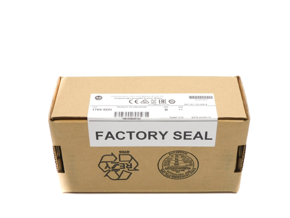 ALLEN BRADLEY 1769-SDN SER. B F/W 4.4 DATE: 2019 NSFS