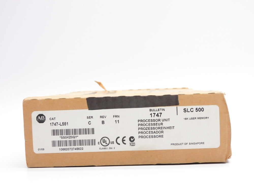 ALLEN BRADLEY 1747-L551 SER. C F/W 11 24VDC NSMP