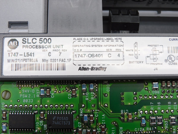ALLEN BRADLEY 1747-L541 SER. C F/W 4 (NO KEY) NSMP