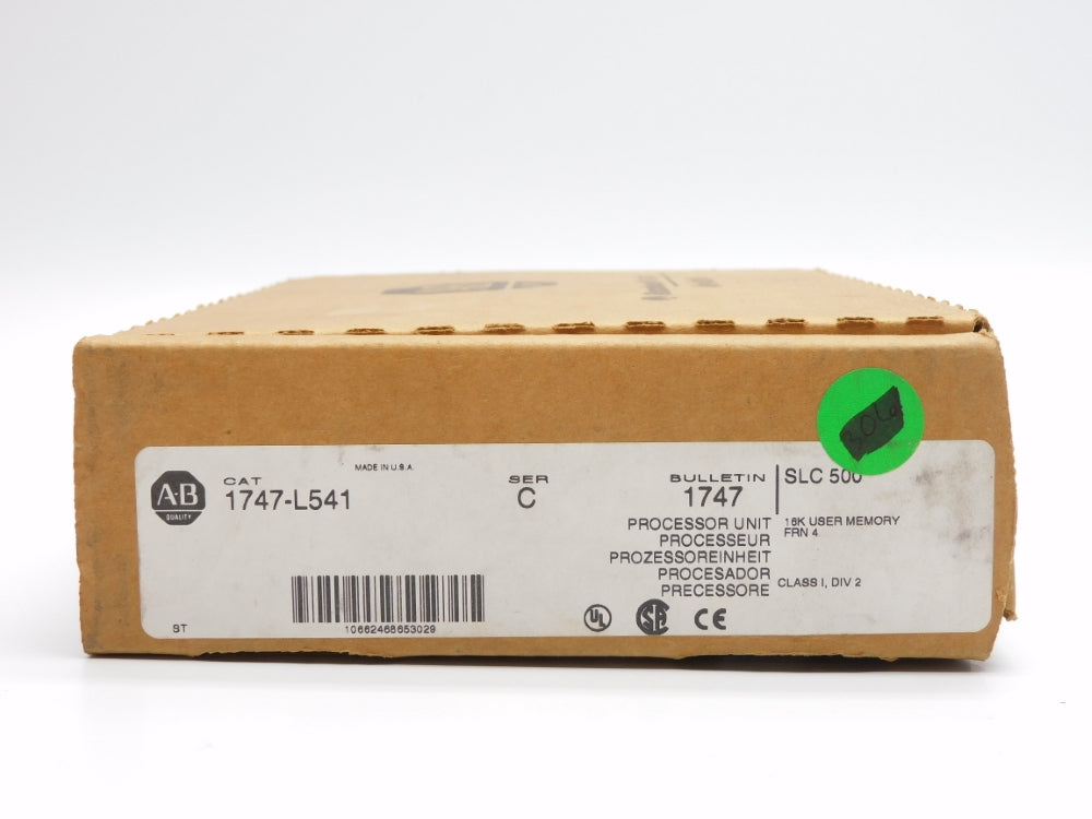 ALLEN BRADLEY 1747-L541 SER. C F/W 4 (NO KEY) NSMP