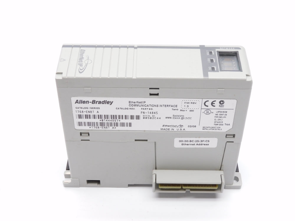 ALLEN BRADLEY 1768-ENBT SER. A F/W 1.3 NSMP