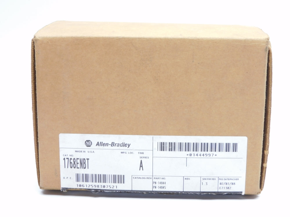 ALLEN BRADLEY 1768-ENBT SER. A F/W 1.3 NSMP
