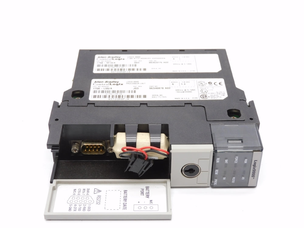 ALLEN BRADLEY 1756-L55M13 SER. A F/W 1.4 (NO KEY) NSMP