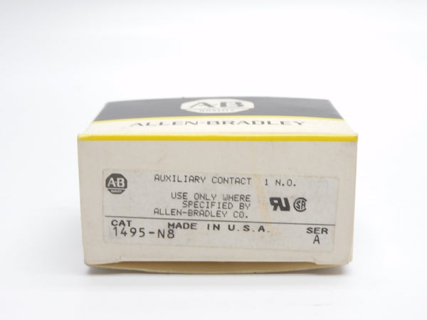 ALLEN BRADLEY 1495-N8 SER. A 600VAC/DC (BK/YL) NSMP